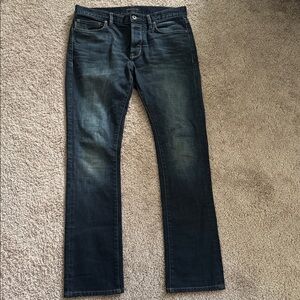 John Varvatos Dark Wash Straight Jeans